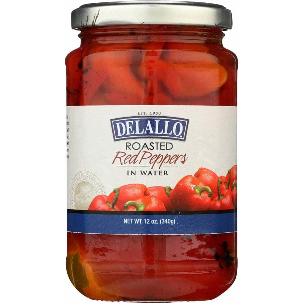 Delallo Delallo Roasted Red Peppers, 12 oz