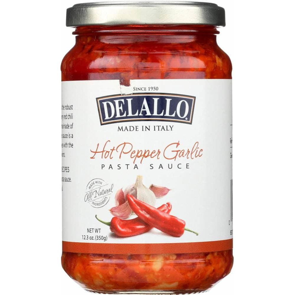 Delallo Delallo Sauce Garlic Pepper Hot, 12.3 oz