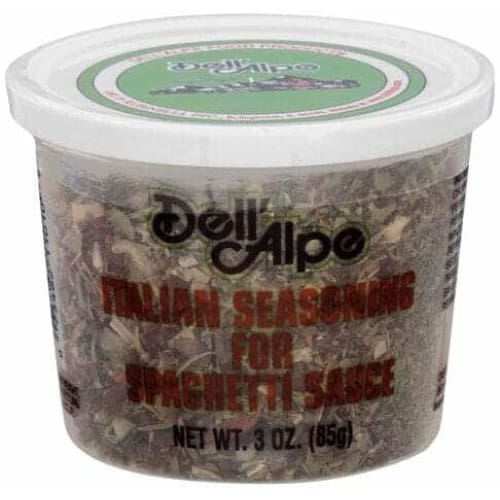 DELL ALPE Grocery > Cooking & Baking > Seasonings DELL ALPE: Seasoning Spaghetti, 3 oz