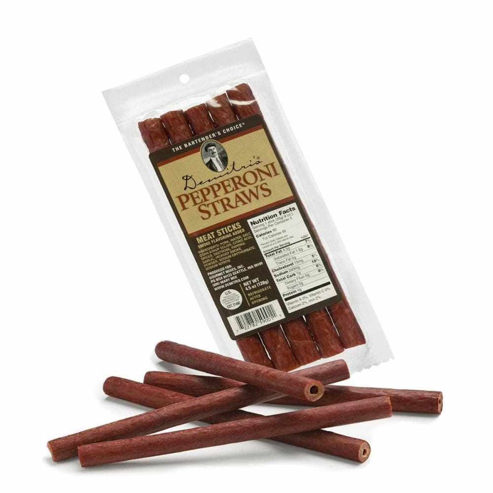 DEMITRIS DEMITRIS Pepperoni Straws, 4.5 oz