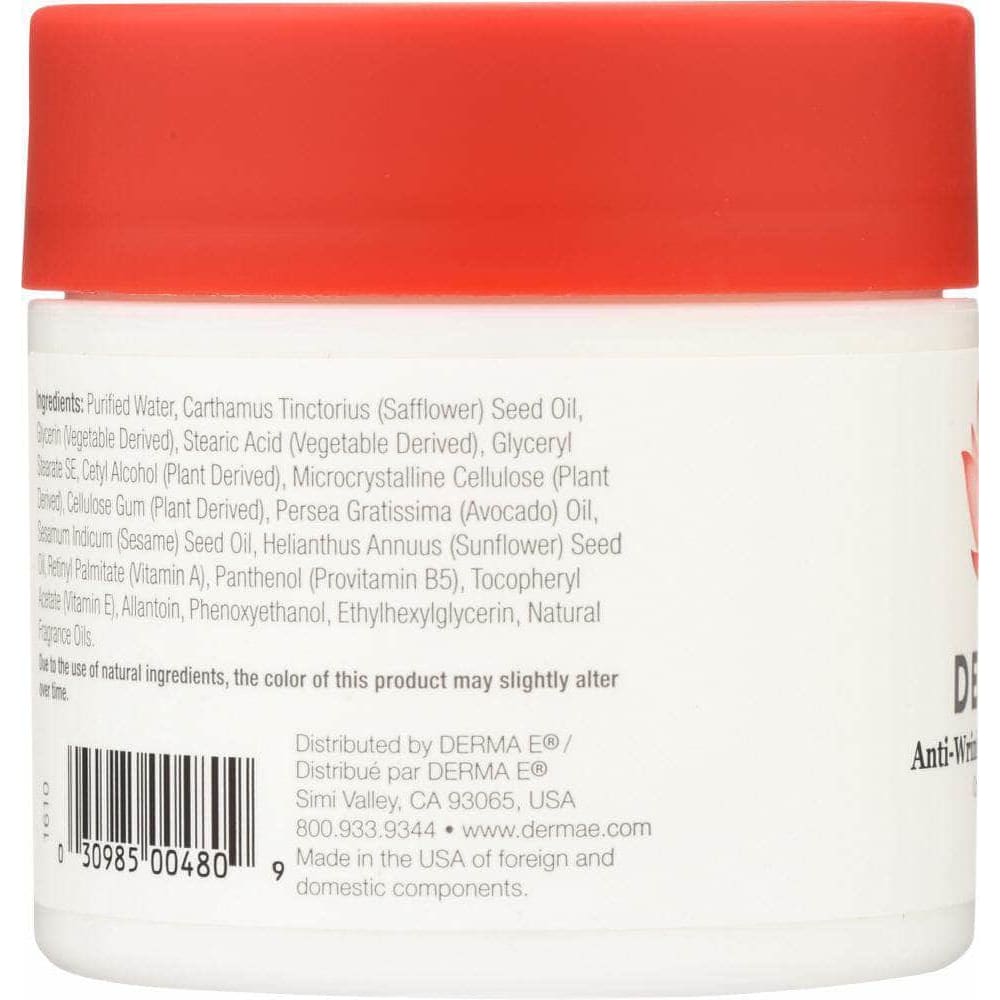 Derma E Derma E Anti-Wrinkle Vitamin A Retinyl Palmitate Creme, 4 oz