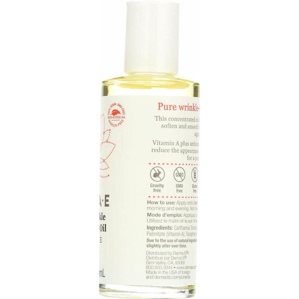 Derma E Derma E Anti-Wrinkle Vitamin A & E Treatment Oil, 2 oz