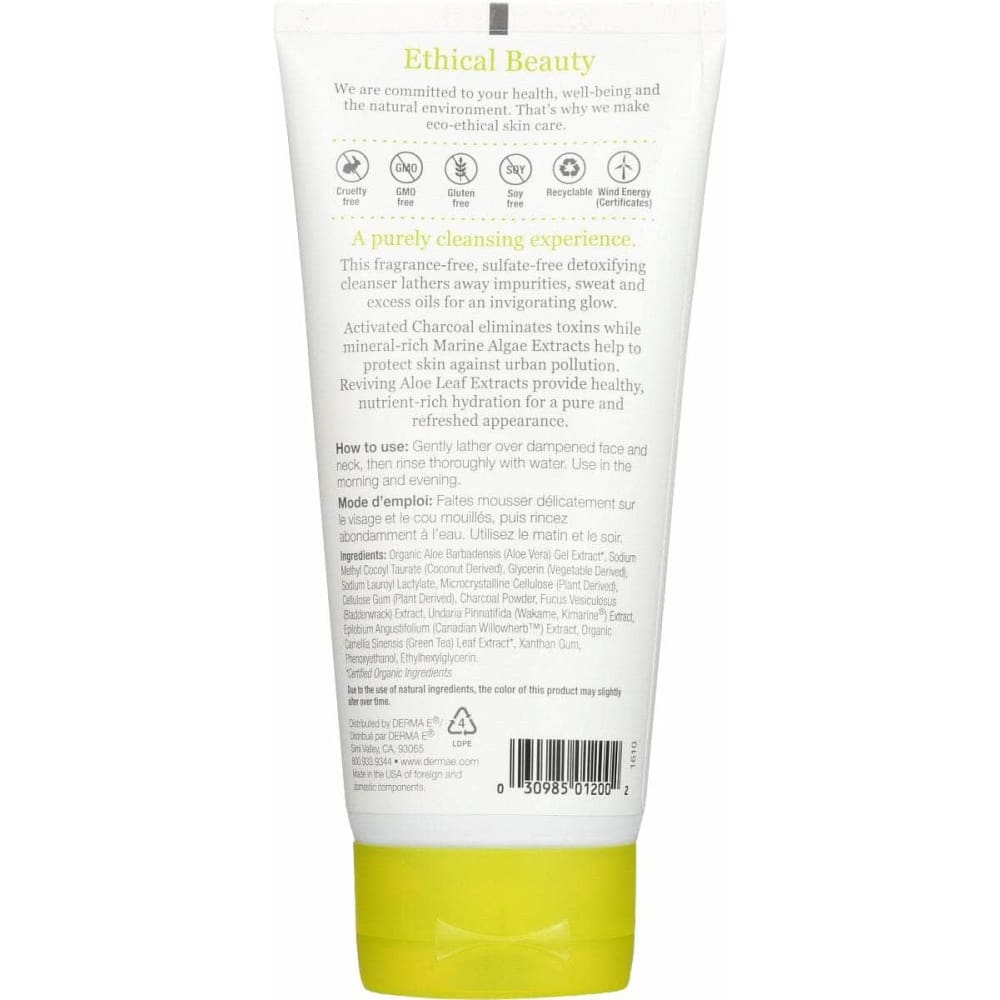 DERMA E Derma E Cleanser Purifying Gel, 6 Oz