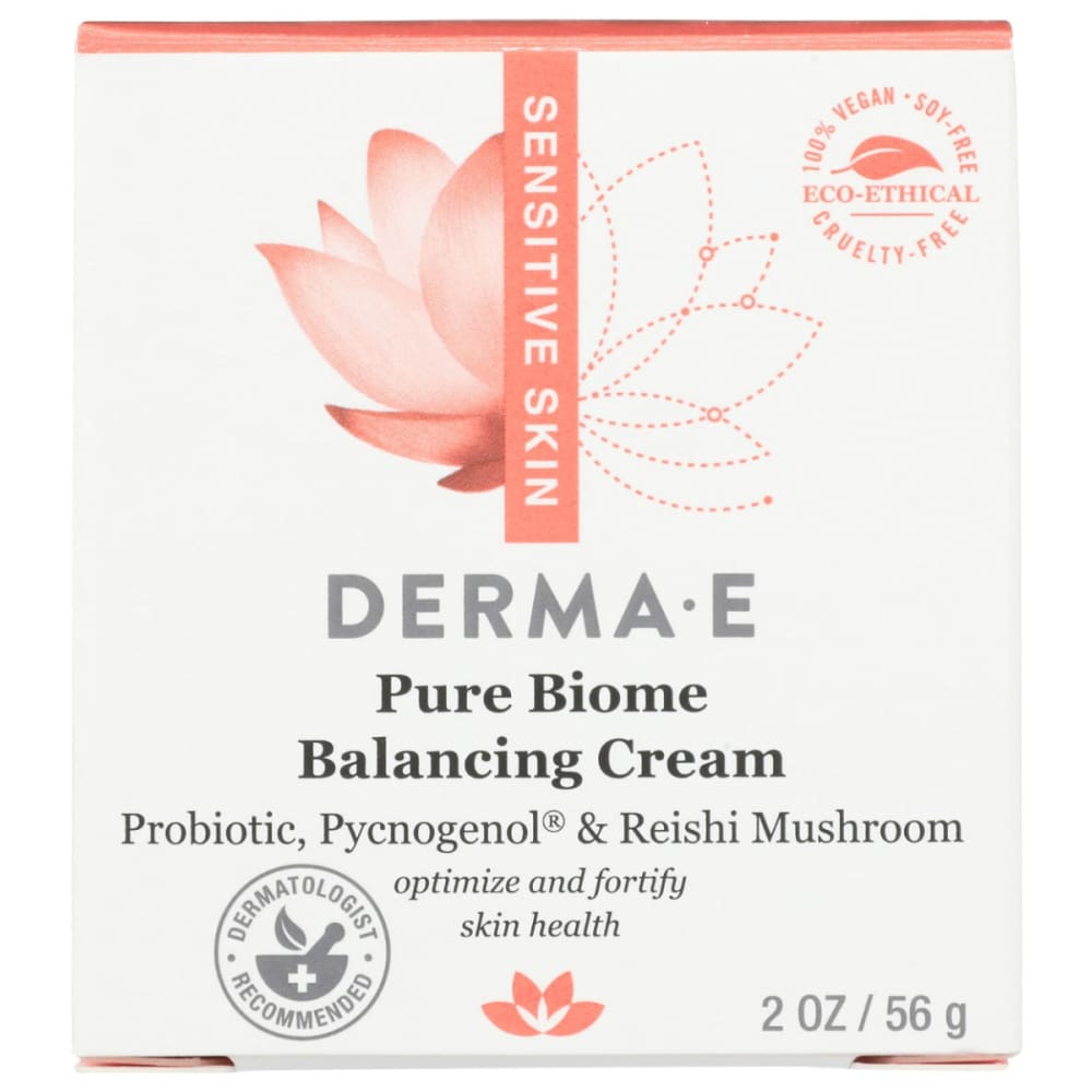 DERMA E: Cream Pure Biome Balancing 2 oz - Beauty & Body Care > Skin Care - DERMA E