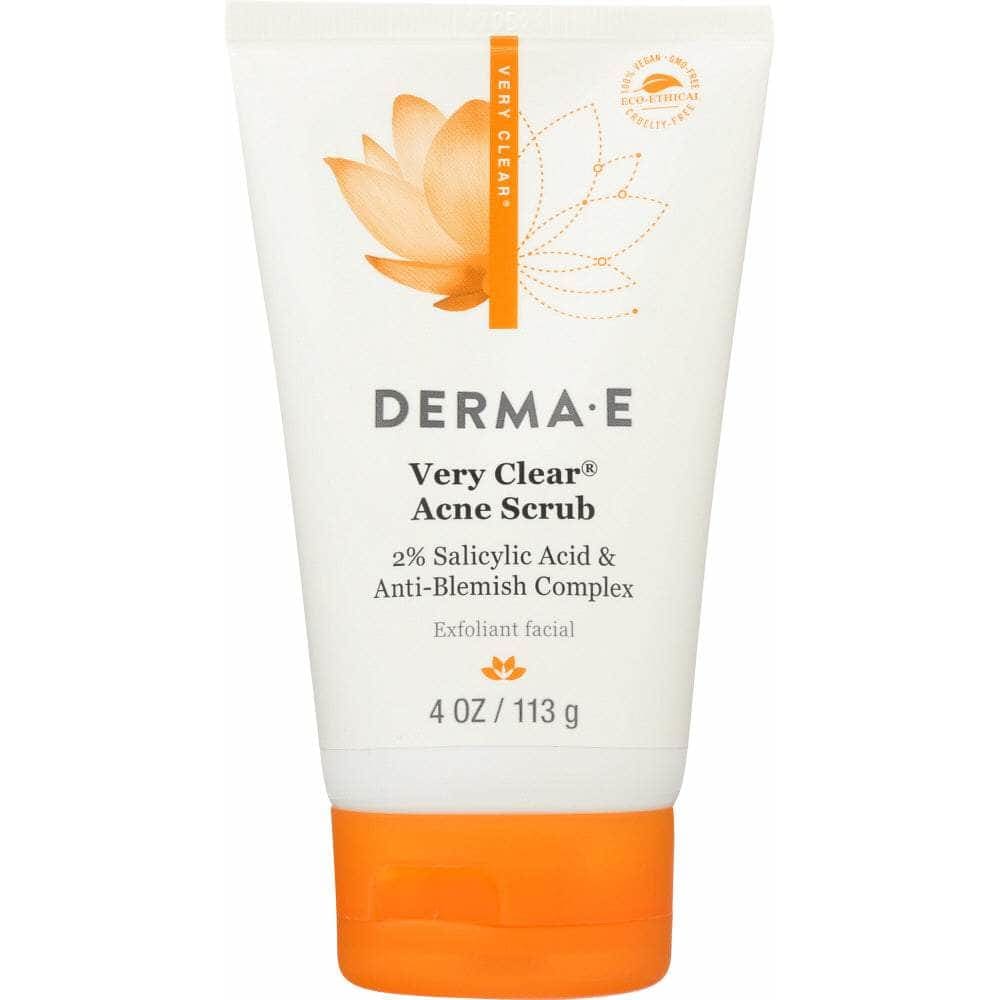 Derma E Derma E Very Clear Acne Scrub 2% Salicylic Acid Acne Medication, 4 oz