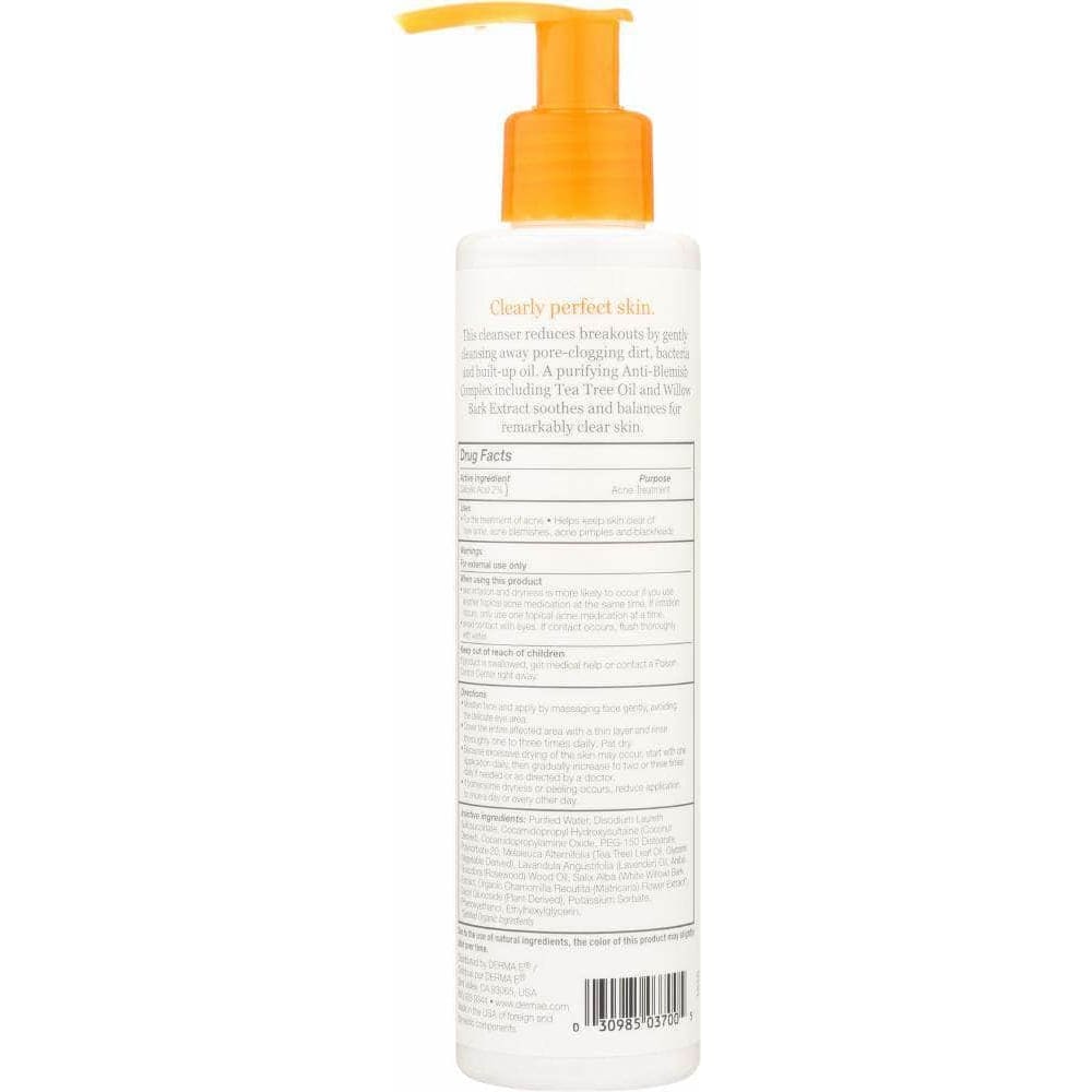 Derma E Derma E Very Clear Cleanser, 6 oz