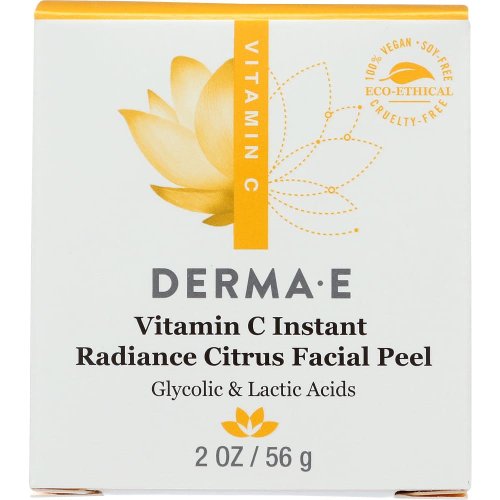 DERMA E: Vitamin C Instant Radiance Citrus Facial Peel 2 OZ - Beauty & Body Care > Skin Care - DERMA E