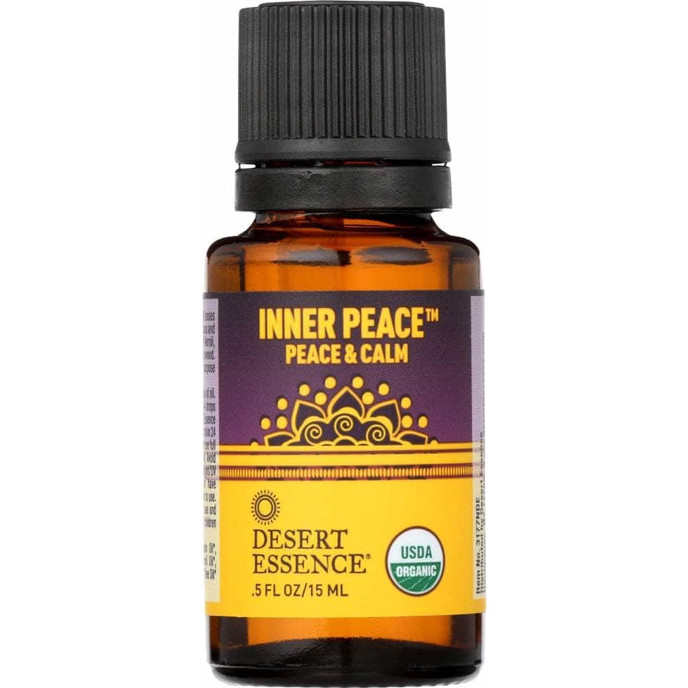 DESERT ESSENCE Desert Essence Inner Peace Organic Essential Oil Blend, 0.5 Fl Oz