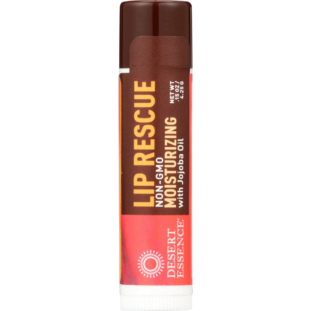 Desert Essence Lip Rescue Moisturizing with Jojoba Oil 0.15 oz (Case of 5) - Desert Essence