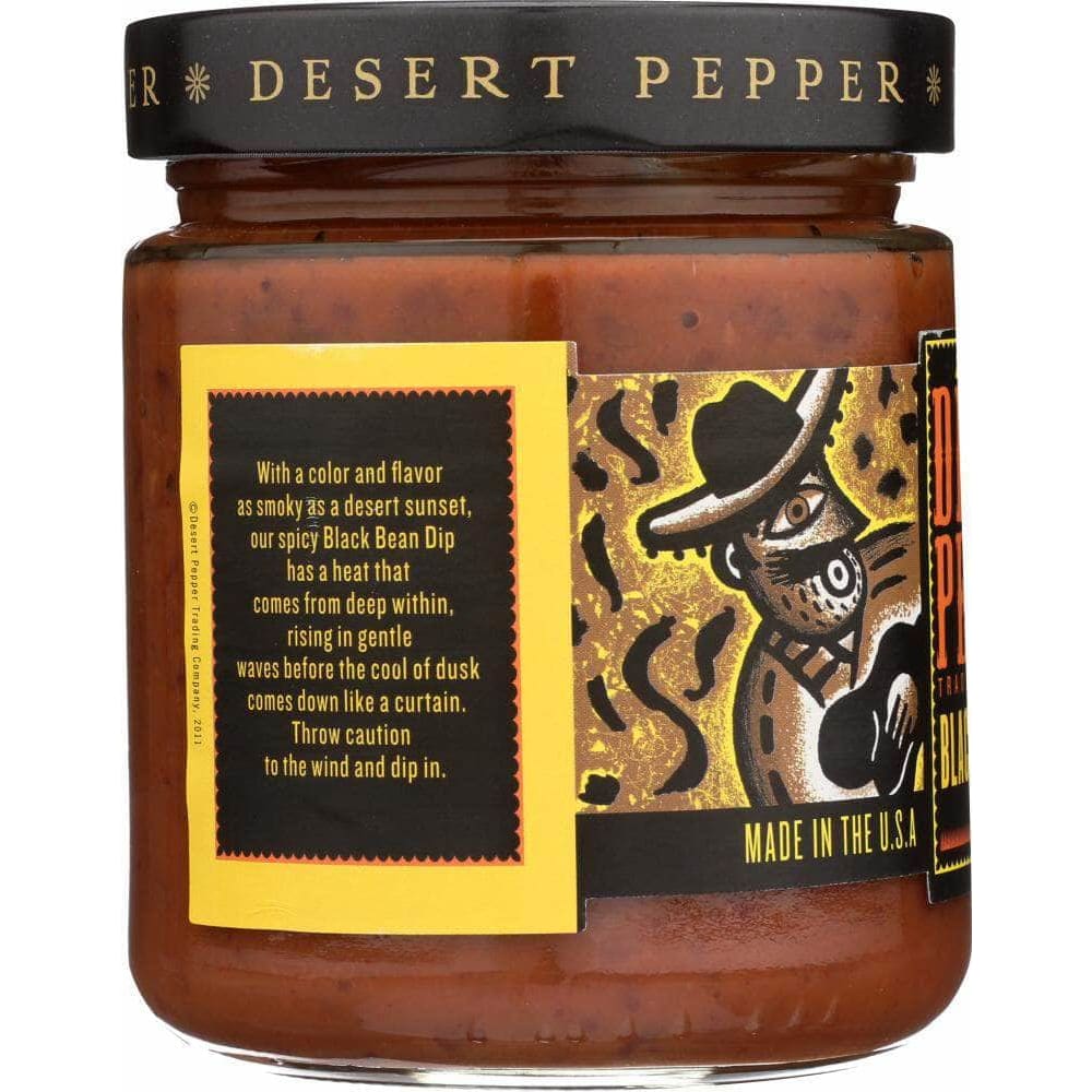 Desert Pepper Desert Pepper Black Bean Dip Spicy, 16 oz