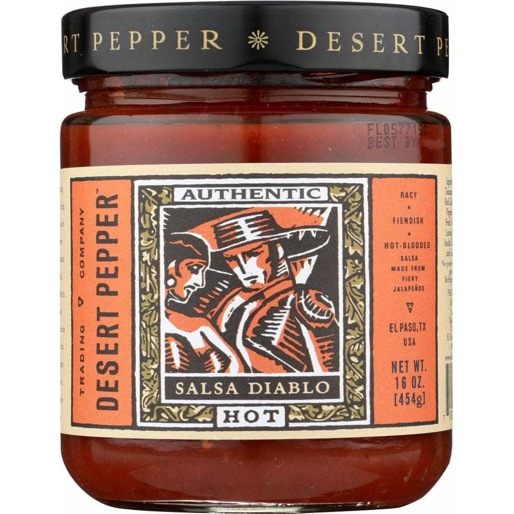 Desert Pepper Desert Pepper Diablo Hot Salsa, 16 oz