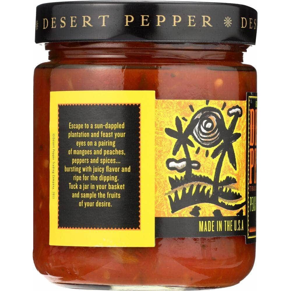 Desert Pepper Desert Pepper Peach Mango Medium Hot Salsa, 16 oz