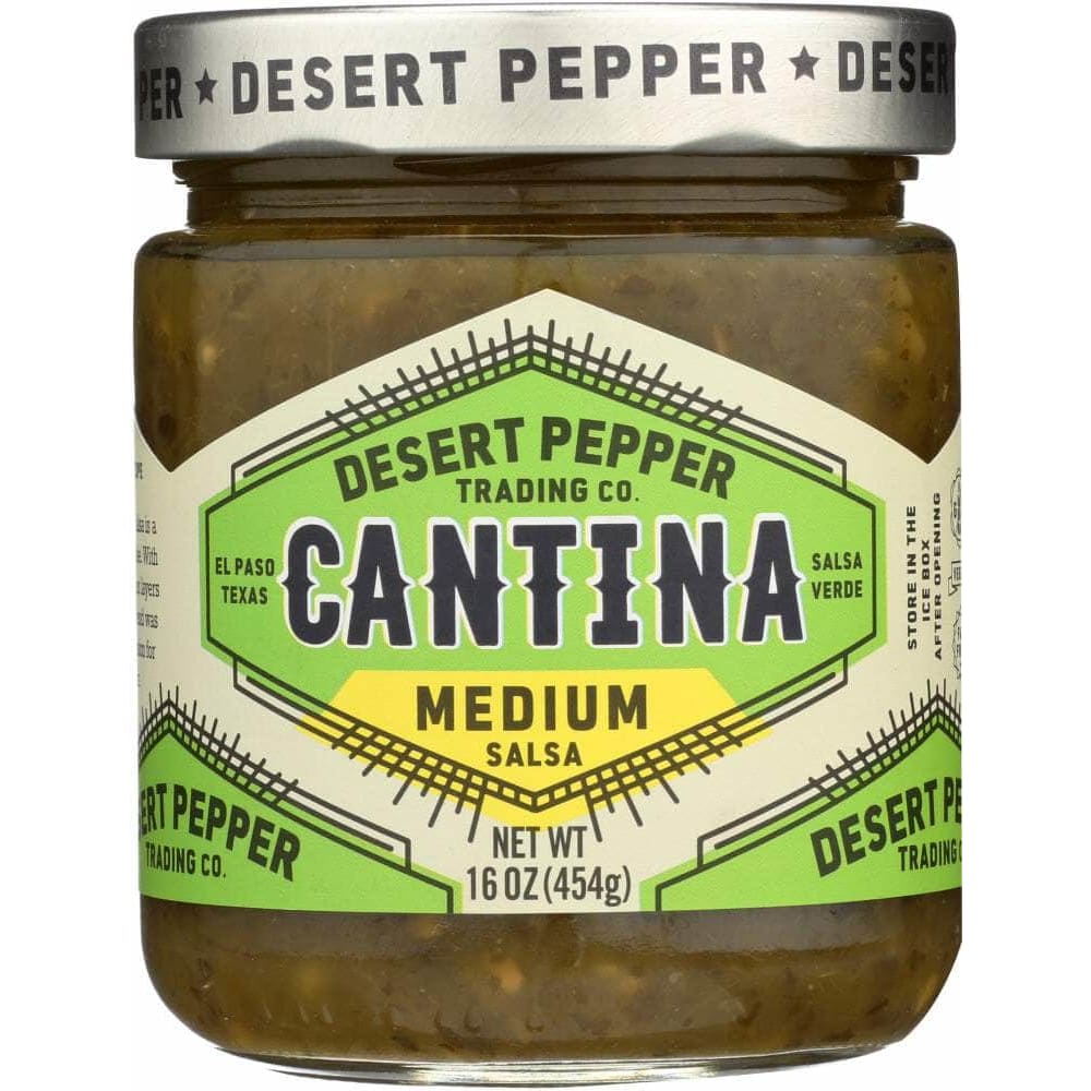 Desert Pepper Desert Pepper Salsa Cantina Medium Green, 16 oz