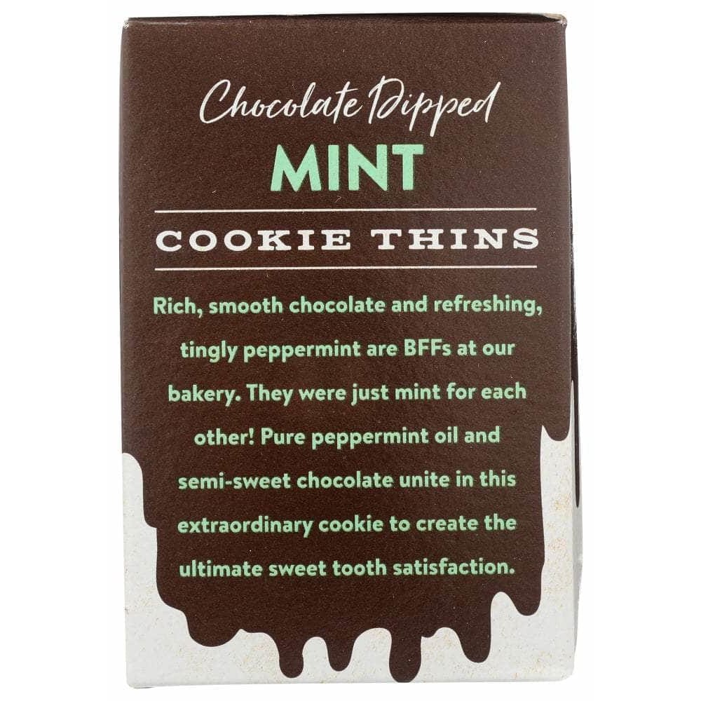 Deweys Dewey'S Bakery Chocolate Dipped Mint Moravian Style Cookie Thins, 5.50 Oz