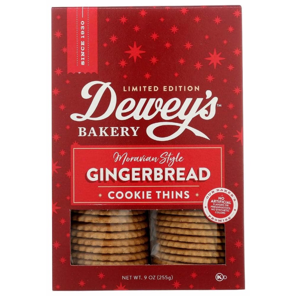 DEWEYS DEWEYS Cookie Gingerbread Mrvian, 9 oz