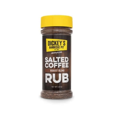 DICKEYS Grocery > Cooking & Baking > Seasonings DICKEYS: Salted Coffee Rub Robust Blend, 3.8 oz