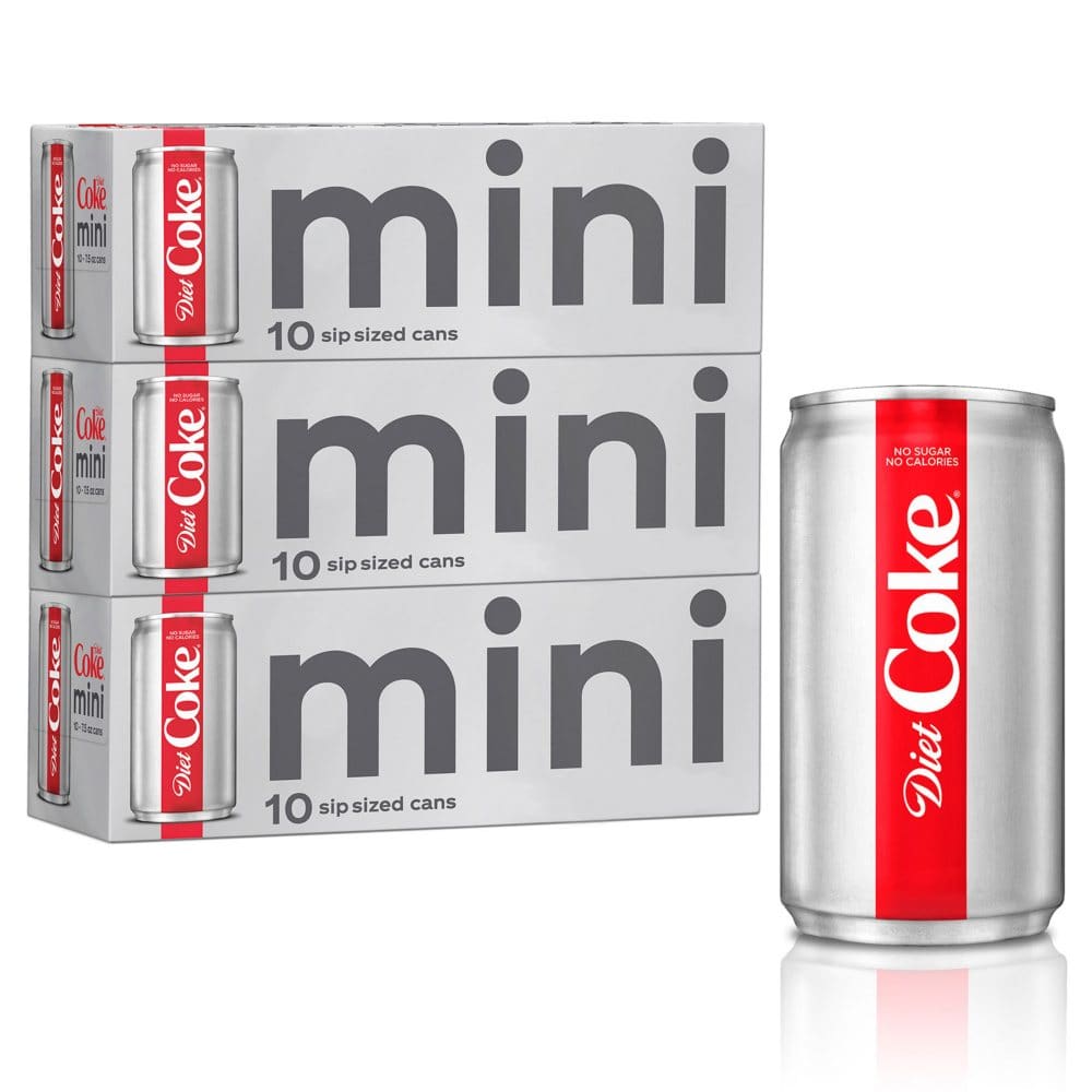 Diet Coke Mini (7.5 oz. 30 pk.) - Soda - Diet