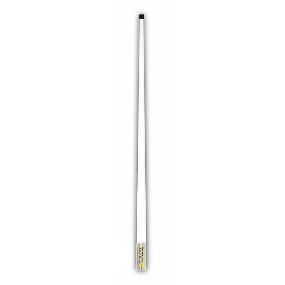 Digital Antenna 528-VW 4’ VHF Antenna w/ 15’ Cable - White - Communication | Antennas - Digital Antenna