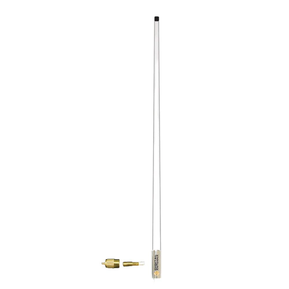 Digital Antenna 598-SW-S 8’ AIS Marine Antenna w/ 25’ Cable - Communication | Antennas - Digital Antenna