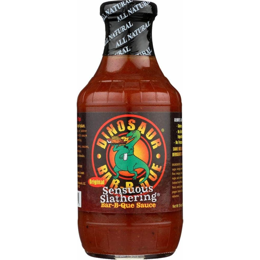 Dinosaur Dinosaur Sauce Slathering Bar-B-Que, Sensuous, 19 oz