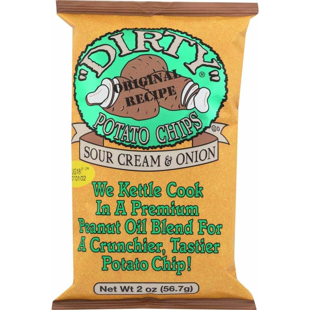 Dirty Potato Chips Dirty Potato Chip Chips Sour Cream Onion, 2 oz