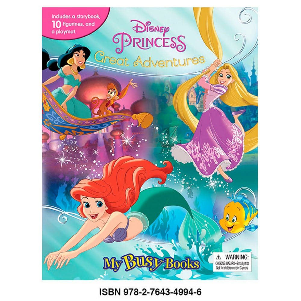 Disney Princess Great Adventures My Busy Book - Kids Books - Disney