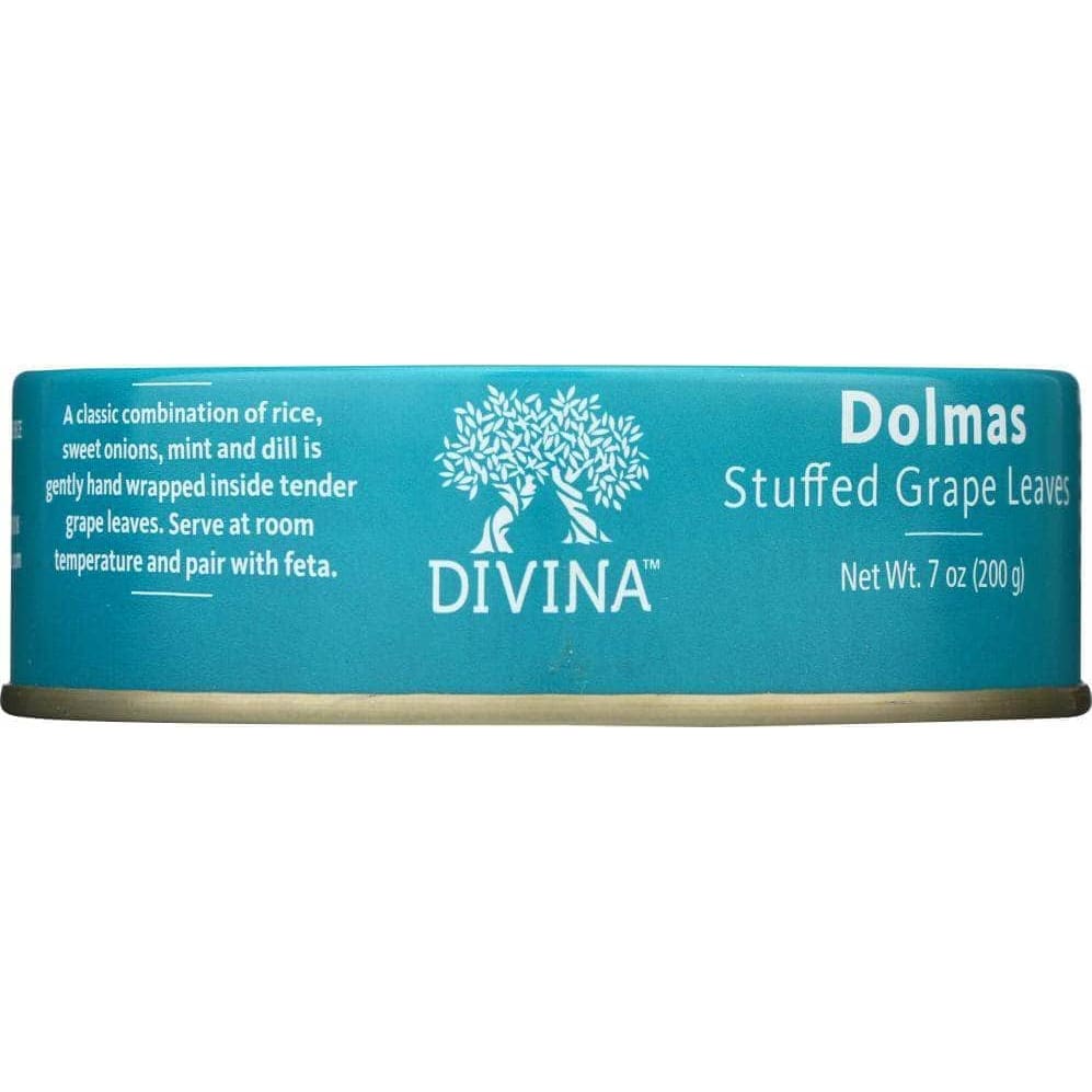 Divina Divina Dolmas Stuffed Grape Leaves, 7 oz