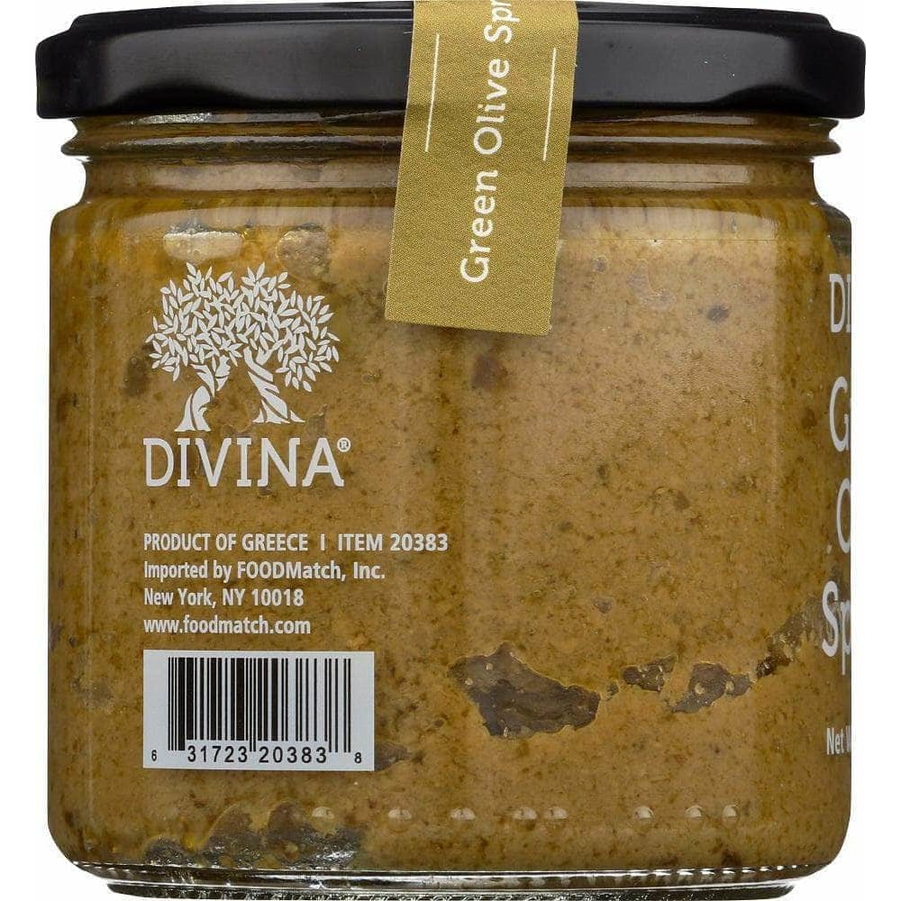 Divina Divina Green Olive Spread, 7 oz