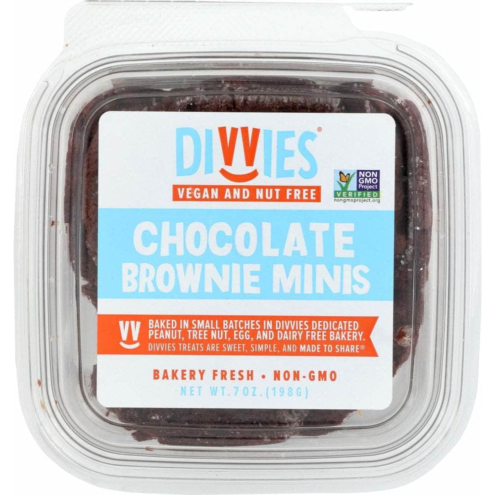 Divvies Divvies Cookie Mini Brownie, 7 oz