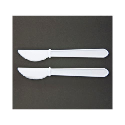 Dixie/Georgia Pacific Light Weight White Plastic Knives 4.75 1000ct - Misc/Packaging - Dixie/Georgia Pacific