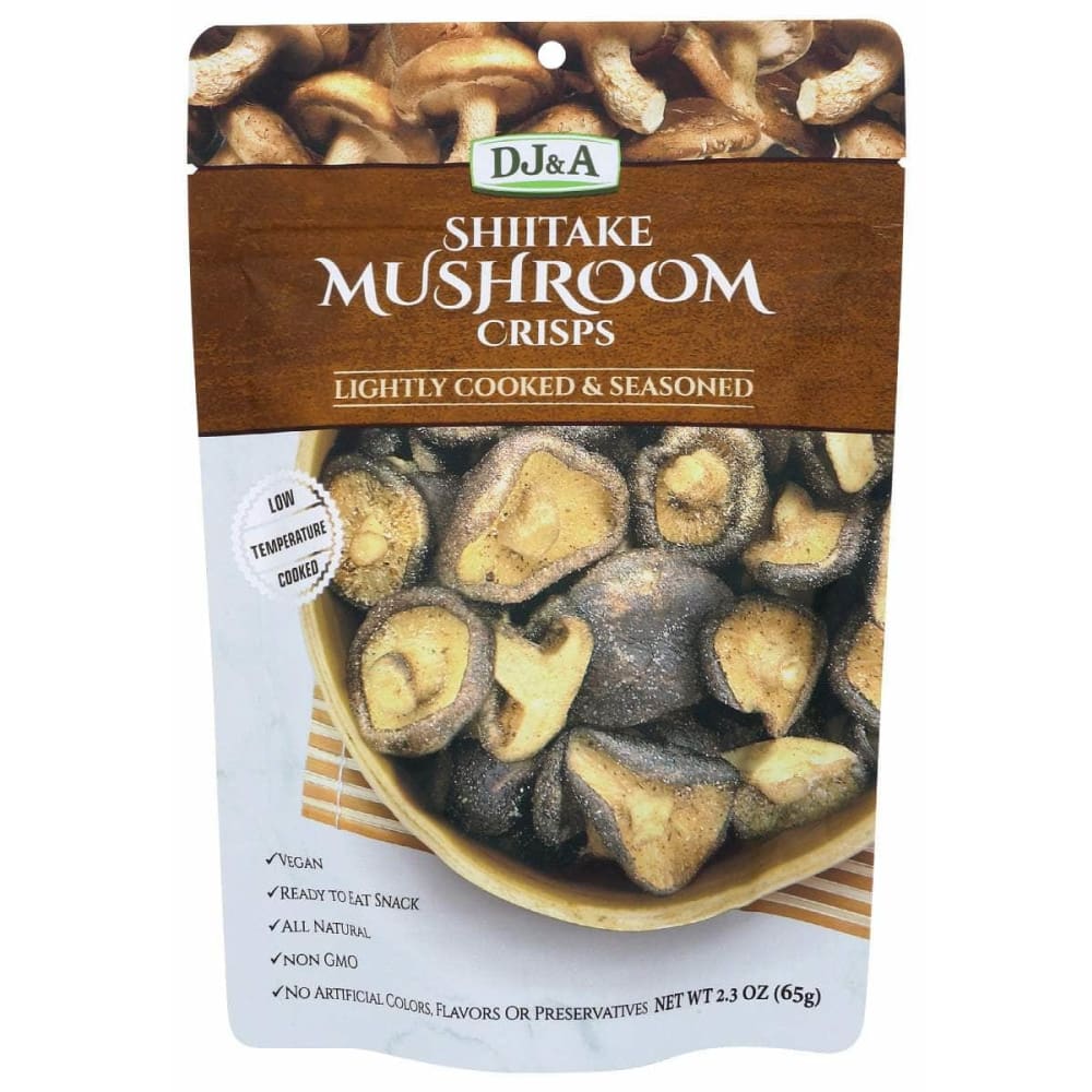 DJ&A Grocery > Snacks > Chips > Vegetable & Fruit Chips DJ&A: Crisps Mushroom Shiitake, 2.29 oz