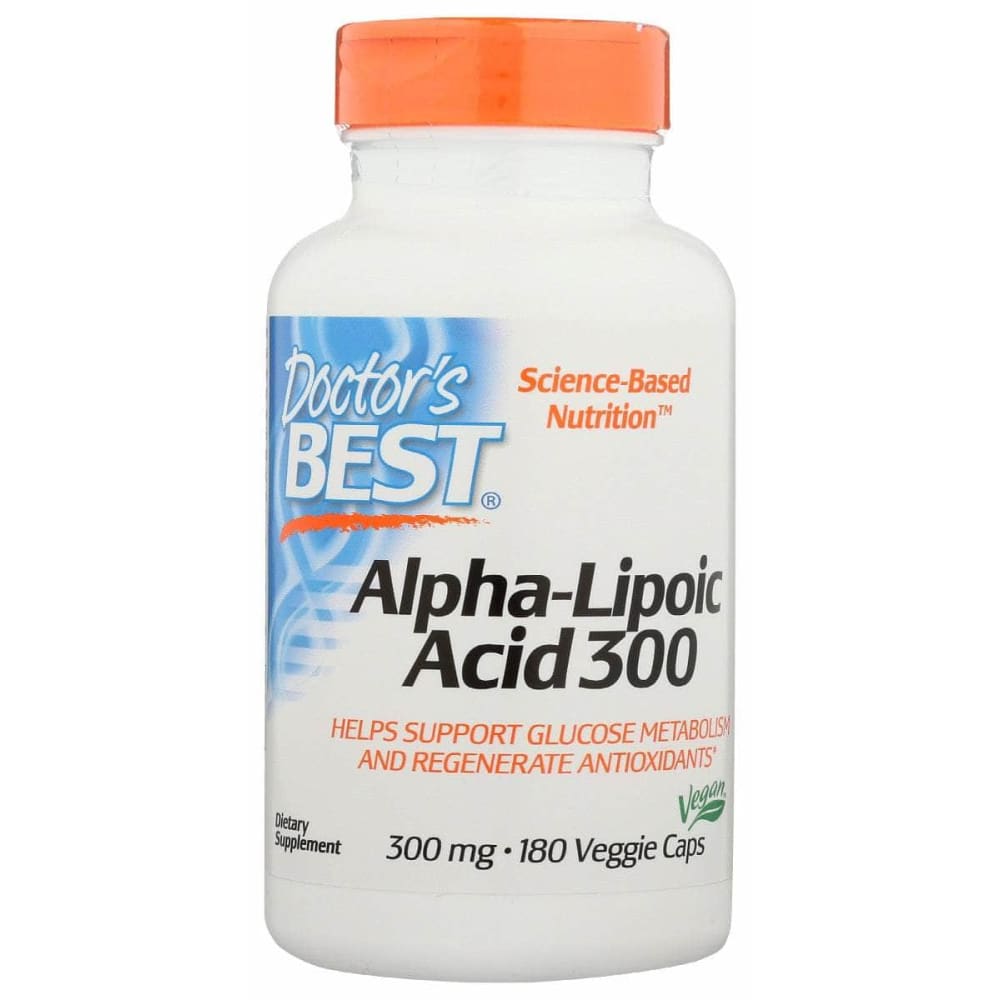 DOCTORS BEST Doctors Best Alpha Lipoic Acid 300Mg, 180 Vc