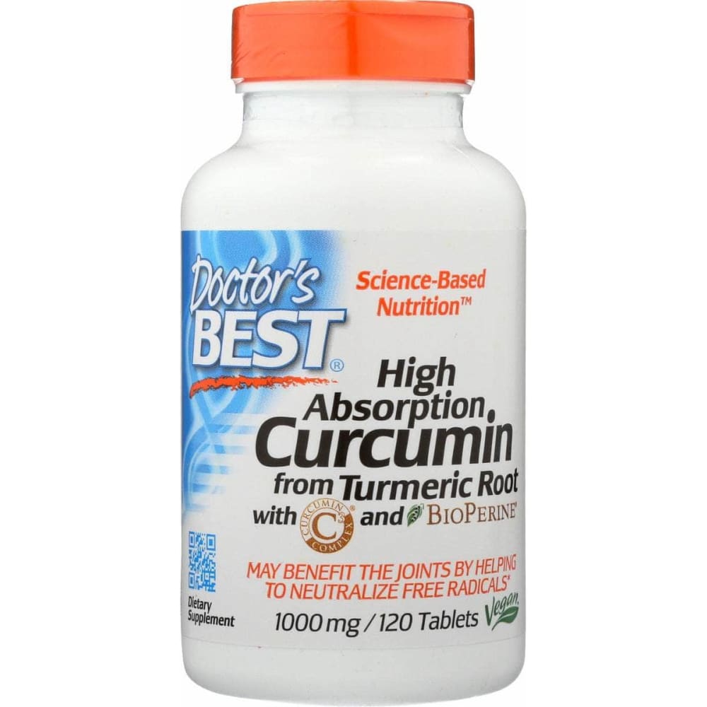 DOCTORS BEST DOCTORS BEST Curcumin C3 Complex 1000Mg, 120 tb