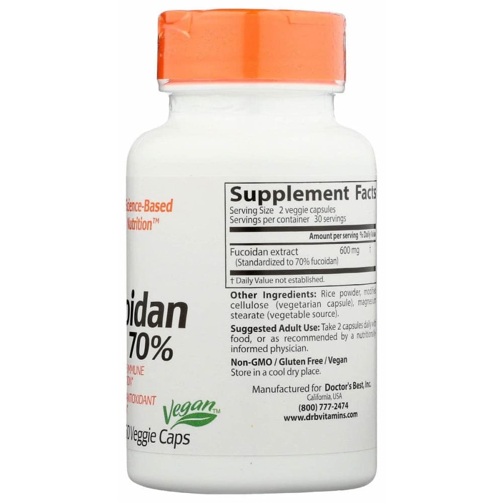 DOCTORS BEST Doctors Best Fucoidan, 60 Vc