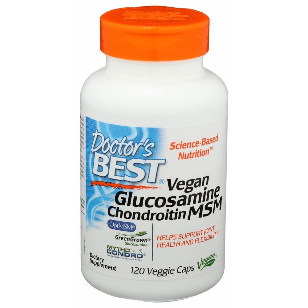 DOCTORS BEST Doctors Best Vegan Glucosamine Chondroitin Msm, 120 Vc