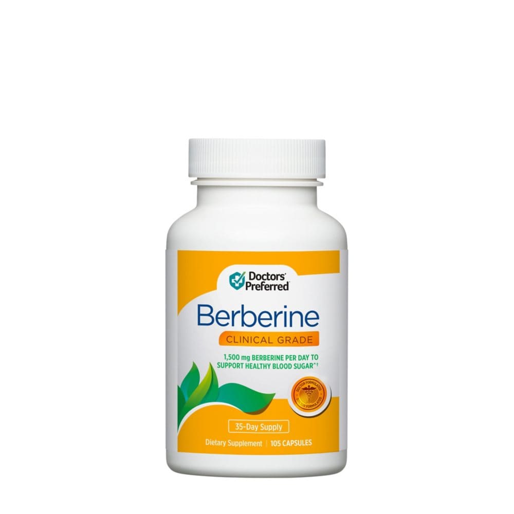 Doctors’ Preferred Clinical Grade Berberine Capsules (105 ct.) - Diabetes Care - ShelHealth