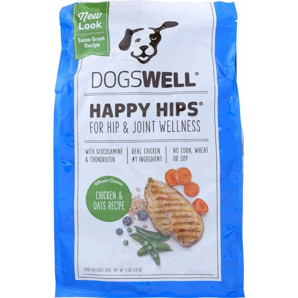 Dogswell Dogswell Treat Happy Hips Chicken and Oats Recipe, 4 lb