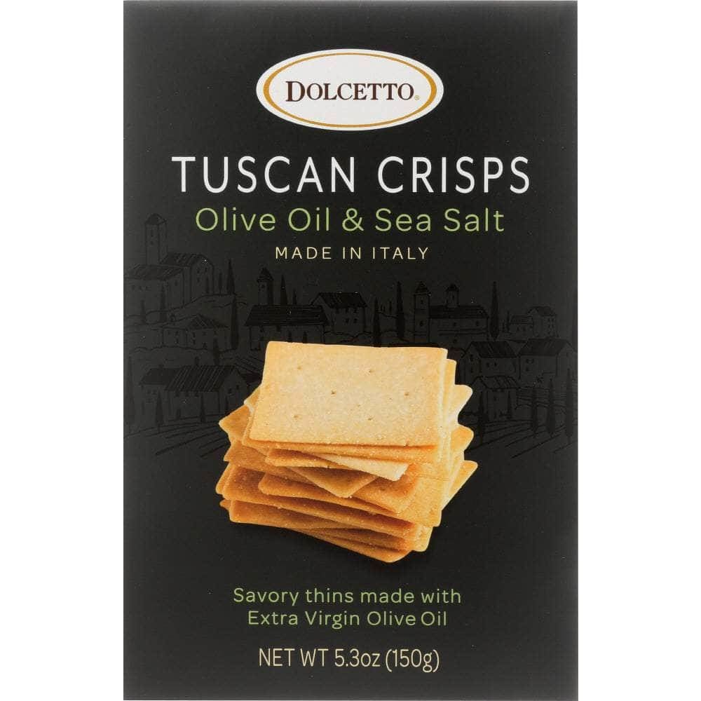 Dolcetto Dolcetto Tuscan Crisps Olive Oil & Sea Salt, 5.3 oz