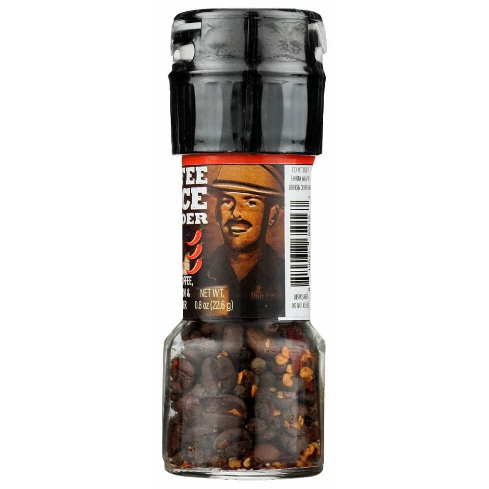 DON PABLO Grocery > Cooking & Baking > Seasonings DON PABLO: Organic Coffee Peppercorn Red Pepper Spice Grinder, 0.8 oz