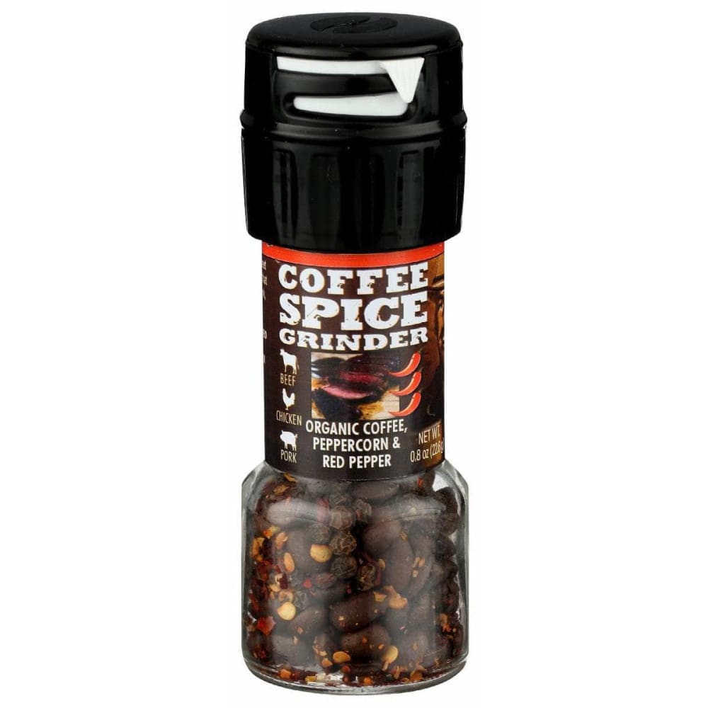 DON PABLO Grocery > Cooking & Baking > Seasonings DON PABLO: Organic Coffee Peppercorn Red Pepper Spice Grinder, 0.8 oz