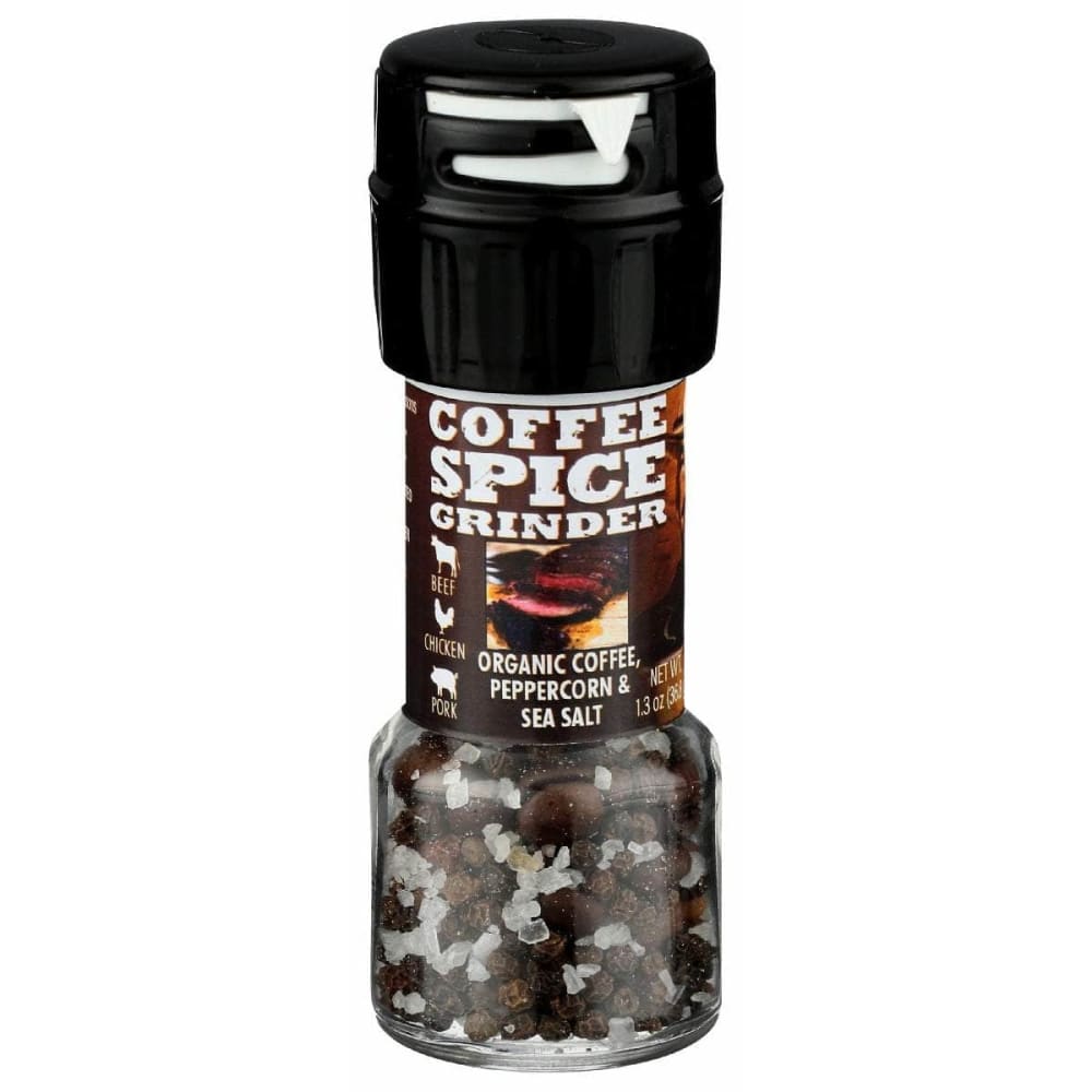 DON PABLO Grocery > Cooking & Baking > Seasonings DON PABLO: Peppercorn Organic Coffee Sea Salt Grinder, 1.3 oz