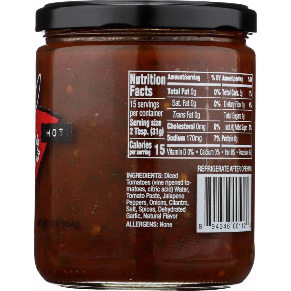 DONKEY CHIP Grocery > Salsas DONKEY CHIP Hot Salsa, 16 oz