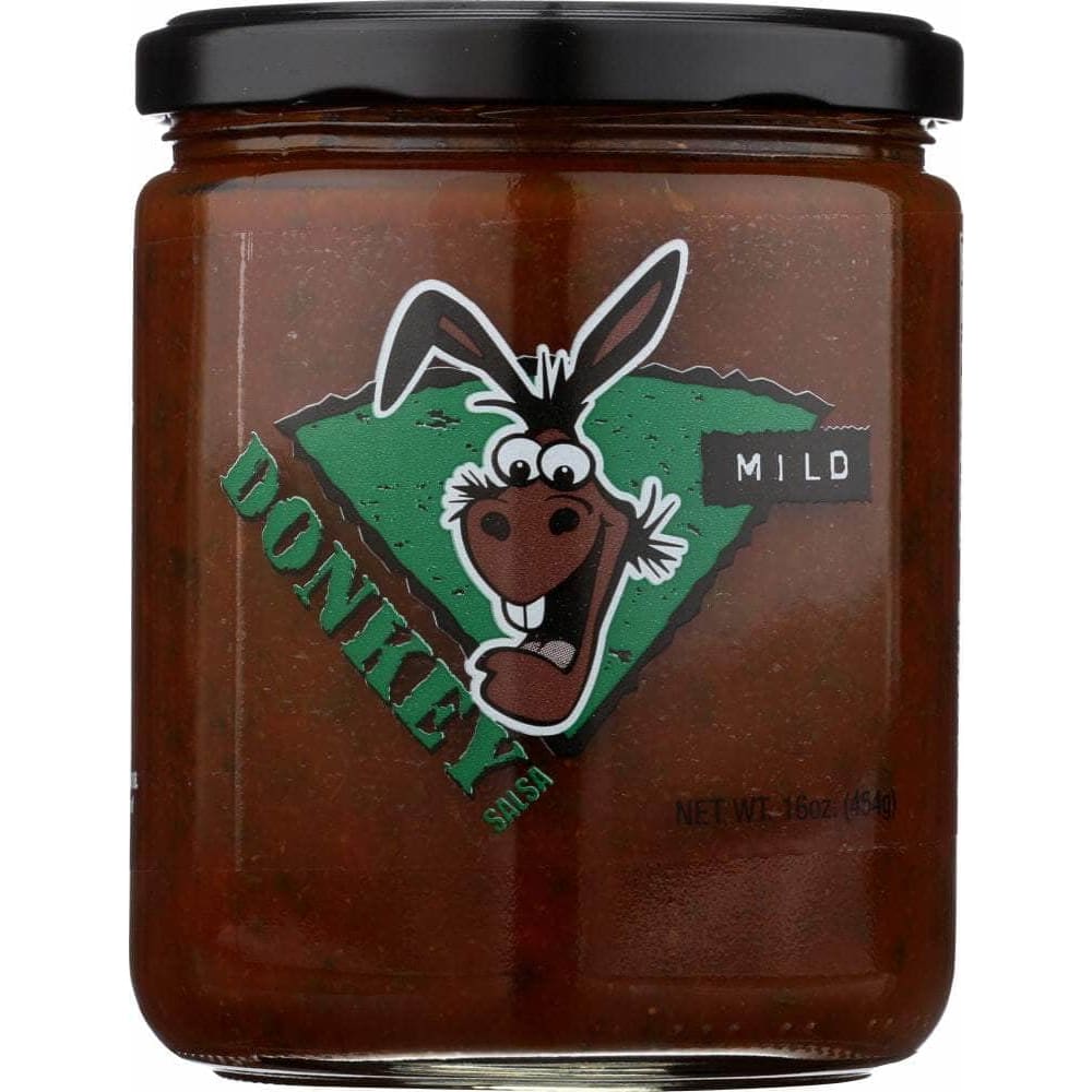 Donkey Donkey Chip Mild Salsa, 16 oz