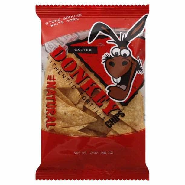 DONKEY CHIP DONKEY CHIP Salted Donkey Chips Snack Bag, 2 oz