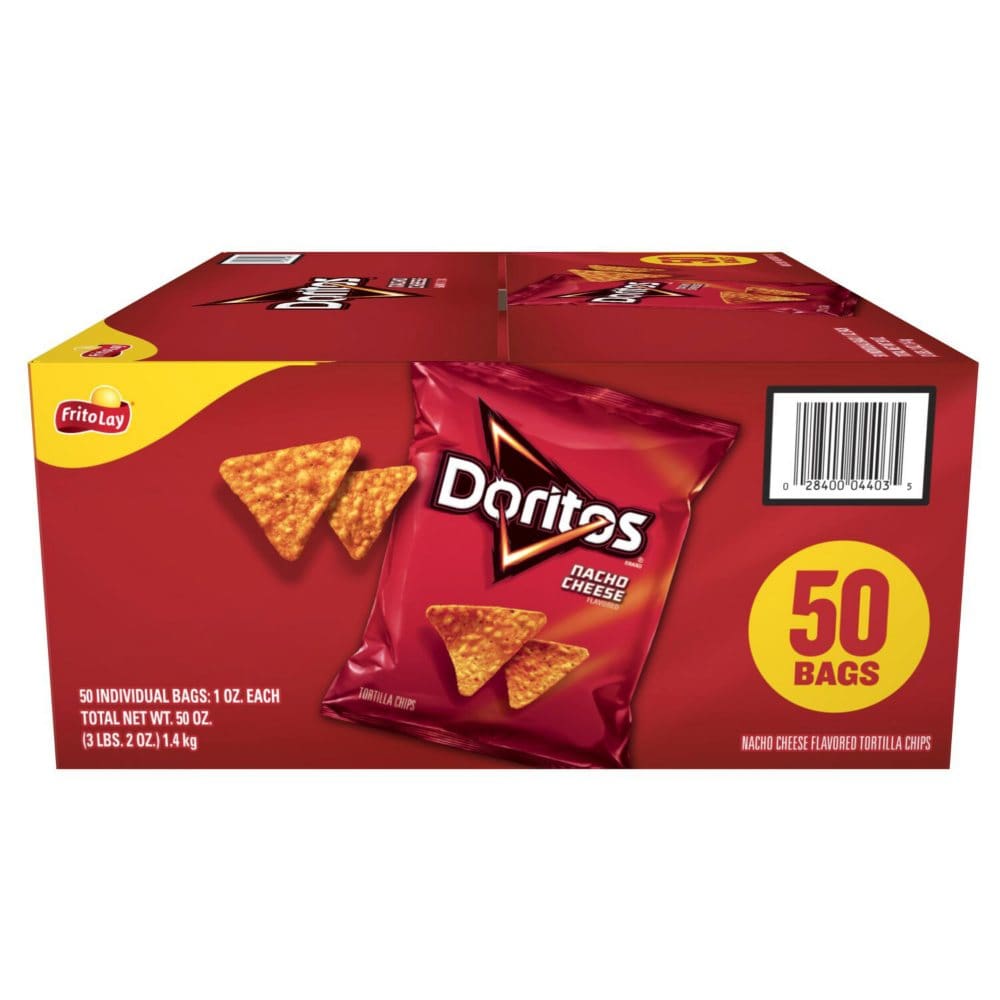 Doritos Nacho Cheese Tortilla Chips (1 oz. 50 ct.) - Chips - Doritos