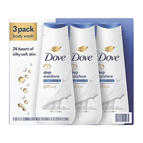 Dove Deep Moisture Renewing Body Wash 3 pk./23 oz. - Home/Promotions/Gift of Confidence/ - Dove