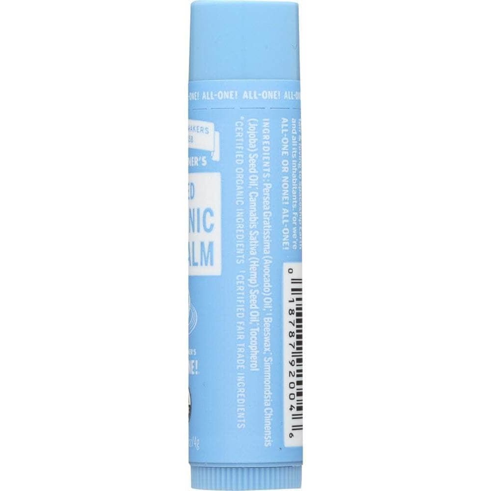 DR BRONNERS Beauty & Body Care > Skin Care > Lip Balm DR BRONNER'S: Organic Naked Lip Balm, 0.15 oz