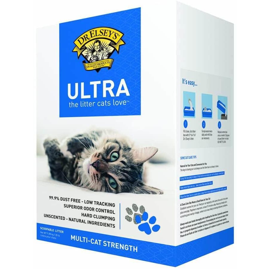 DR ELSEYS Pet > Cat > Cat Supplies DR ELSEYS Ultra Cat Litter, 20 lb