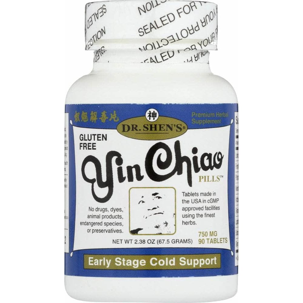 Dr Shens Dr Shens Cold & Flu Yin Chiao Pills 750 mg, 90 tb