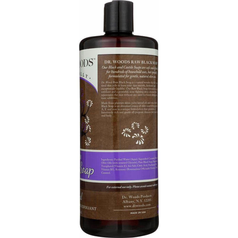 Dr Woods Dr. Woods Pure Black Soap, 32 Oz